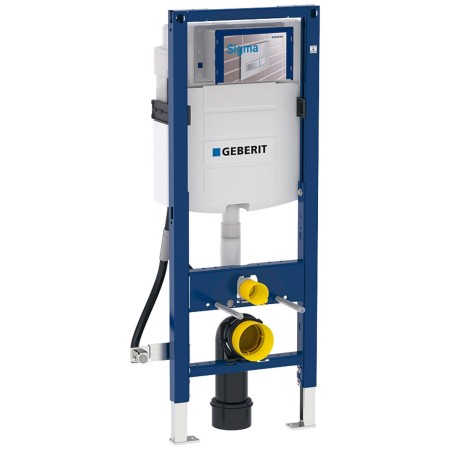 Geberit Duofix Element für Wand-WC, 112 cm, mit Sigma UP-Spülkasten 12 cm, barrierefrei