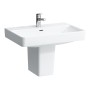 Lavabo LAUFEN PRO S 70 cm avec 1 trou de robinet et trop-plein - vue détaillée