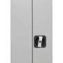 Wolfstahl Putzmittelschrank Stahl abschliessbar 92 x 42 x 195 cm - Produktansicht