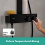 hansgrohe Rainfinity Colonne de douche 360 1jet avec ShowerTablet 350 - vue détaillée