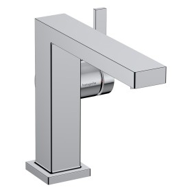 Robinet de lavabo monocommande hansgrohe Tecturis E 110 Fine CoolStart économiseur d'eau+ avec bonde