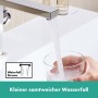 Rubinetto monocomando per lavabo hansgrohe Tecturis E 110 Fine CoolStart risparmio d'acqua+ con scarico - vista dettagliata