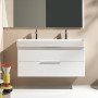 Vasque LAUFEN Val encastrable 120 x 42 cm, avec 2 trous de robinet, avec trop-plein - vue détaillée