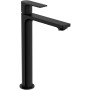 Robinet de lavabo monocommande hansgrohe Rebris E 240 CoolStart économie d'eau+ pour vasques avec vidage