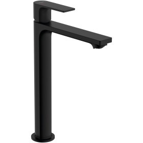 Robinet de lavabo monocommande hansgrohe Rebris E 240 CoolStart économie d'eau+ pour vasques avec vidage