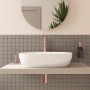 VitrA Options Outline Aufsatzschale asymetrisch 55 x 43 cm - technische Ansicht