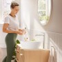 Robinetterie de lavabo monocommande hansgrohe Rebris S 240 CoolStart pour vasques sans vidage - vue technique