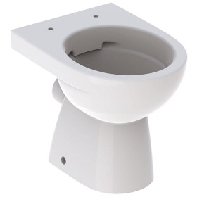 Geberit Renova WC sur pied à chasse d'eau horizontale, sortie horizontale, Rimfree