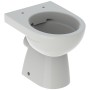 Geberit Renova WC sur pied à chasse d'eau horizontale, sans rebord de rinçage