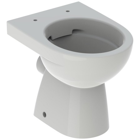 Geberit Renova WC sur pied à chasse d'eau horizontale, sans rebord de rinçage