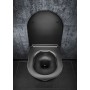 Ensemble de WC mural sans bride LAUFEN Kartell avec abattant WC