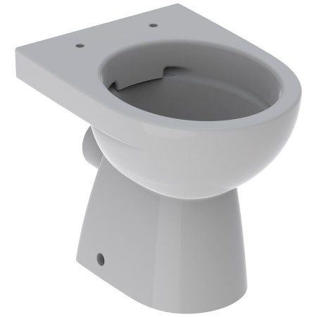 Geberit Renova WC sur pied à chasse d'eau horizontale, sans rebord de rinçage Rimfree