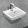 Villeroy & Boch Subway 3.0 Lavabo 37 cm, con 1 foro per rubinetto, con troppopieno