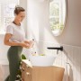 Robinet de lavabo encastré mural hansgrohe Rebris S avec bec de 20 cm - vue technique