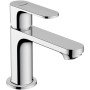Robinet sur pied hansgrohe Rebris S 80 avec levier pour eau froide ou pré-mélangée sans bonde de vidage