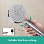 Set supporto doccia hansgrohe Vernis Blend Vario EcoSmart con flessibile doccia 160 cm - vista dettagliata