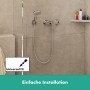 Set supporto doccia hansgrohe Vernis Blend Vario EcoSmart con flessibile doccia 160 cm - vista tecnica