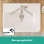 Robinet de lavabo hansgrohe Vernis Blend avec bec pivotant et vidage à tirette - vue technique