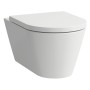 WC sospeso senza brida LAUFEN Kartell, SilentFlush, EasyFit - vista dettagliata