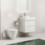 WC sospeso senza brida LAUFEN Kartell, SilentFlush, EasyFit
