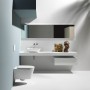 WC sospeso senza brida LAUFEN Kartell, SilentFlush, EasyFit - vista dettagliata