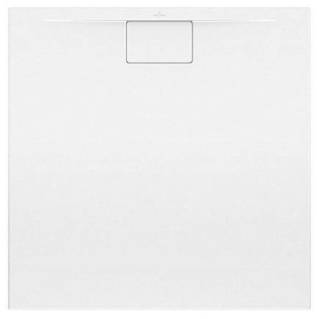 Receveur de douche Villeroy & Boch Architectura Metalrim 90 x 90 x 1,5 cm, Ensemble complet