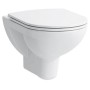 Pack WC suspendu LAUFEN PRO avec abattant 6/3 litres