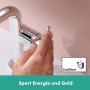 Robinet de lavabo monocommande hansgrohe Tecturis S 150 Fine CoolStart économiseur d'eau+ avec bonde - vue détaillée