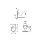 Pack WC suspendu LAUFEN PRO avec abattant 6/3 litres - photo produit