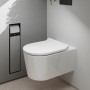 Set WC sospeso hansgrohe EluPura S 540 senza bordo con sedile WC, AquaHelix Flush e SmartClean - immagine prodotto