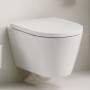 WC sospeso senza bordo LAUFEN Kartell, SilentFlush, EasyFit