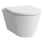 WC sospeso senza bordo LAUFEN Kartell, SilentFlush, EasyFit - vista dettagliata