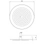 Villeroy & Boch Universal Showers Regenbrause Ø 25,2 cm - Produktansicht