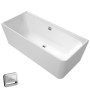 Villeroy & Boch Collaro Vorwand-Badewanne Duo 179 x 79 cm für Eckeinbau links - Detailansicht