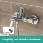 hansgrohe Rebris E Einhebel-Wannenarmatur Aufputz - Detailansicht