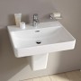 Vasque LAUFEN PRO S 65 cm avec 1 trou de robinet et trop-plein - vue détaillée