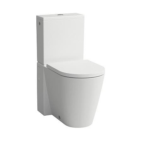 Combinazione WC a pavimento LAUFEN Kartell senza brida, con scarico a pavimento