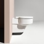 WC sospeso senza bordo LAUFEN Val - vista tecnica