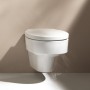 WC sospeso senza bordo LAUFEN Val - vista tecnica