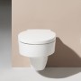 WC sospeso senza bordo LAUFEN Val - vista tecnica