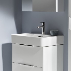 Vasque LAUFEN Val, encastrable 65 x 42 cm avec 1 trou de robinet, avec trop-plein