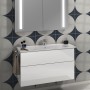 Villeroy & Boch Venticello Schrankwaschtisch 100 x 50 cm, mit 1 Hahnloch und Überlauf - Produktansicht