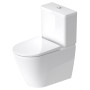 Duravit D-Neo WC a terra Rimless per combinazione con scatola di scarico a parete - vista dettagliata