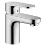Robinet de lavabo hansgrohe Vernis Blend 100 avec conduite d'eau isolée et bonde à tirette