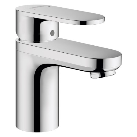 Robinet de lavabo hansgrohe Vernis Blend 100 avec conduite d'eau isolée et bonde à tirette