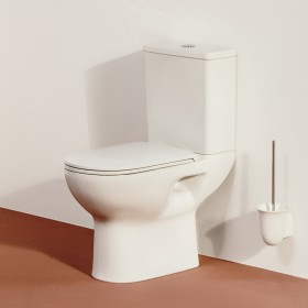 WC a terra LAUFEN LUA per combinazione, senza bordo di scarico, uscita verticale