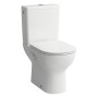 WC a terra LAUFEN LUA per combinazione, senza bordo, uscita verticale - vista dettagliata