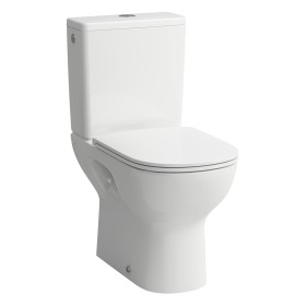 WC a terra LAUFEN LUA per combinazione, senza bordo, uscita verticale