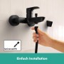 hansgrohe Rebris S Einhebel-Wannenarmatur Aufputz - technische Ansicht