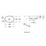 Lavabo d'appoggio Villeroy & Boch Artis 48 x 32,5 cm